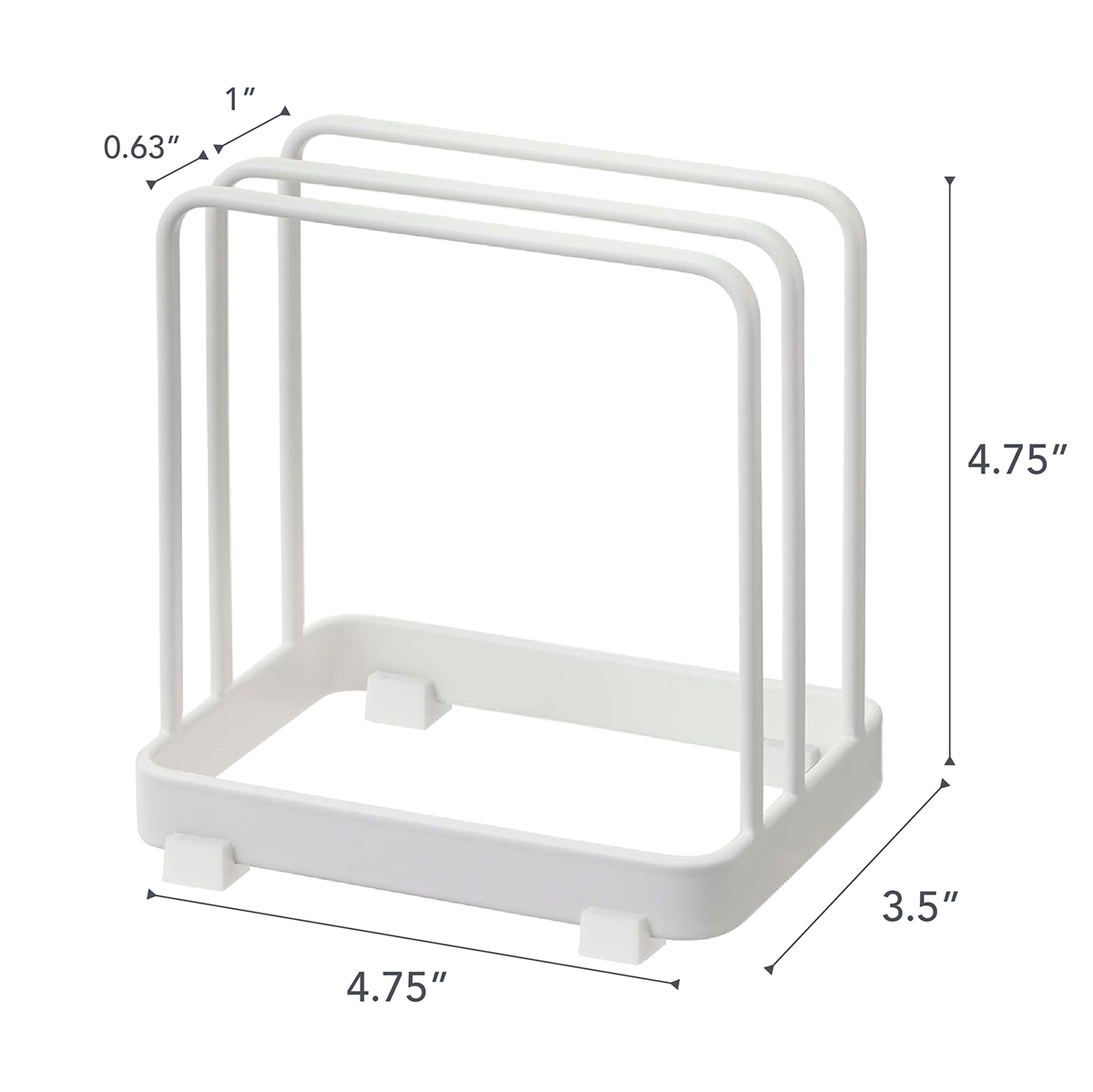 Yamazaki Plate Cutting Board Stand The Container Store