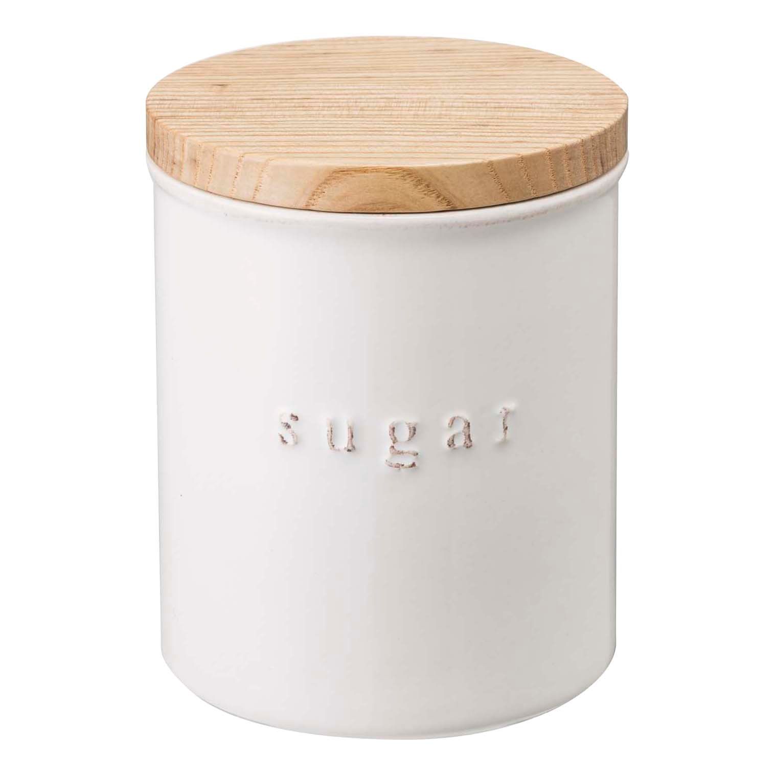 Yamazaki Tosca Ceramic Sugar Canister | The Container Store