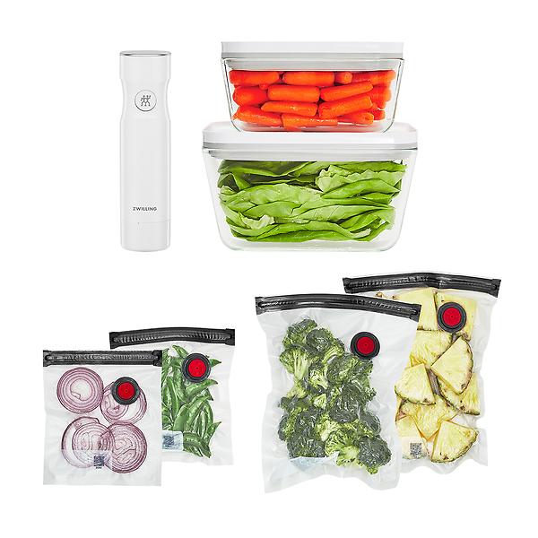 FRESH & SAVE vacuum-sealing food container, 900 ml, glass - Zwilling