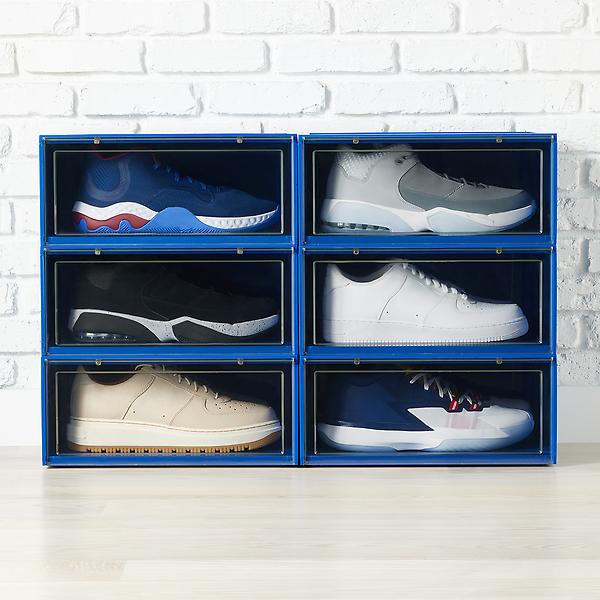 The Container Store Side Profile Drop-Front Shoe Boxes | The Container Store