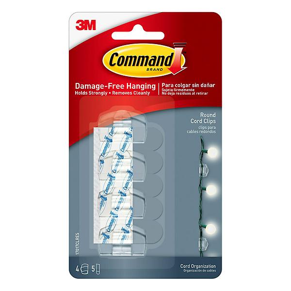 3M Command Adhesive Cable Clips | The Container Store