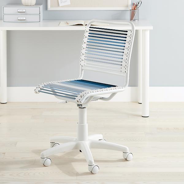 White Bungee Office Chair | The Container Store