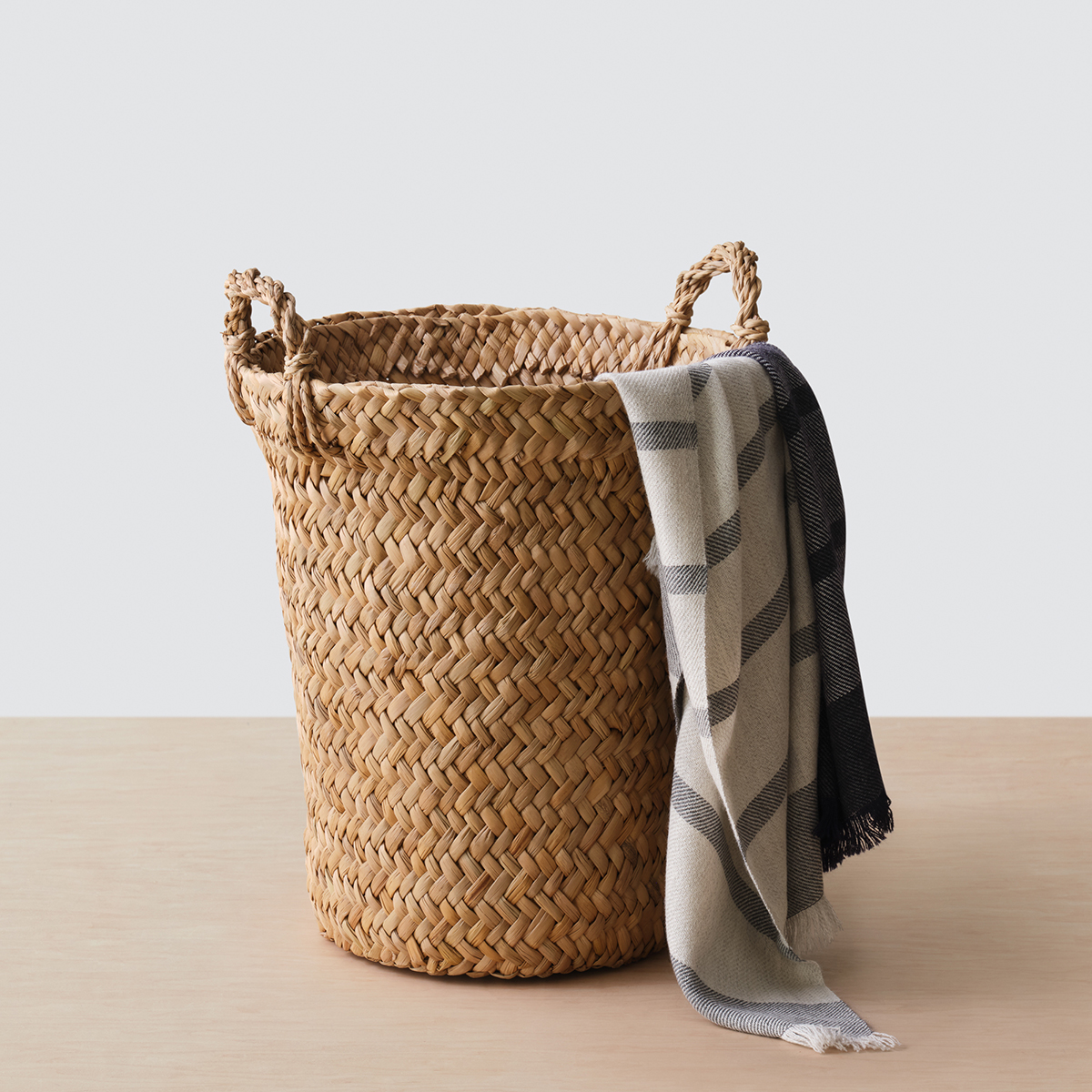 Mercado Storage Baskets Round | Large | Tan - The Citizenry