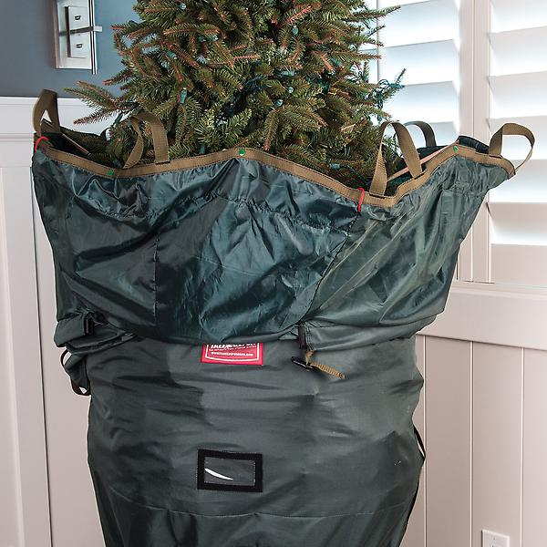 TreeKeeper Large Adjustable Upright Tree Bag With Stand | The Container  Store