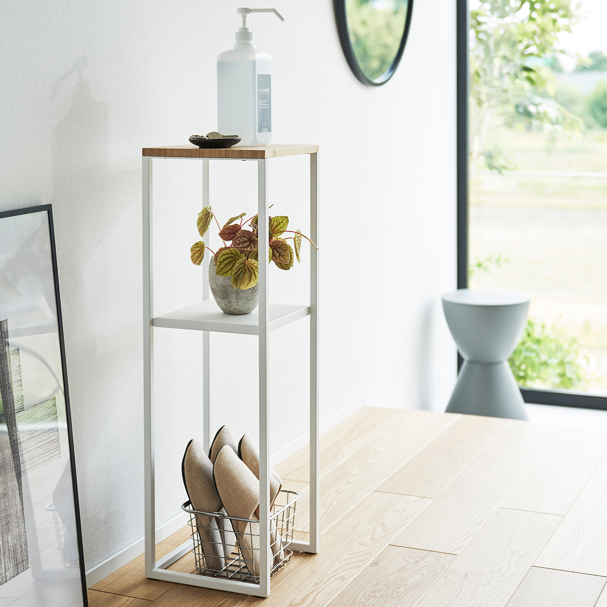 Yamazaki Tower 2 Tier Display Storage Shelf The Container Store