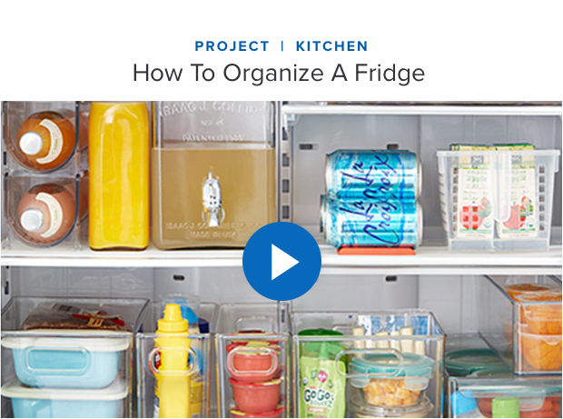 PROJECT: How To Organize A Fridge